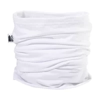 vícevrstvý šátek z RPET na zakázku bílá s potiskem loga - foto 4