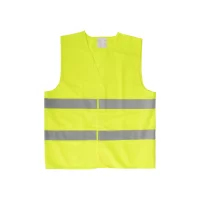 viditelná vesta bezpečnostní žlutá s potiskem loga