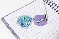 vinylové samolepky bílá s potiskem loga - foto 9