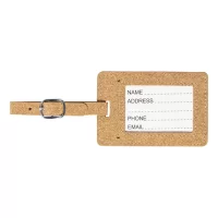 visačka na kufr přírodní s potiskem loga - foto 3