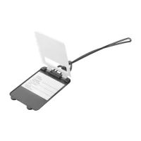 visačka na zavazadla bílá s potiskem loga - foto 3