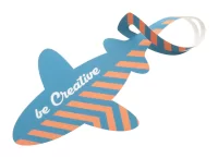 visačka na zavazadla bílá s potiskem loga - foto 2