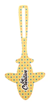 visačka na zavazadla bílá s potiskem loga - foto 4