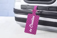 visačka na zavazadla bílá s potiskem loga - foto 8