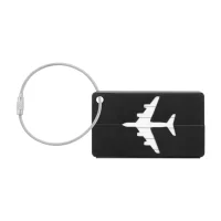 visačka na zavazadla černá s potiskem loga - foto 3