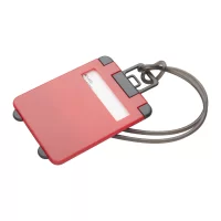 visačka na zavazadla červená s potiskem loga - foto 2