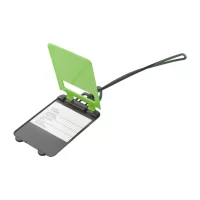 visačka na zavazadla limetková zelená s potiskem loga - foto 3