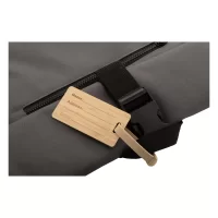 visačka na zavazadla přírodní s potiskem loga - foto 5