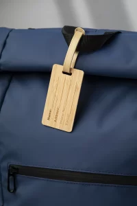 visačka na zavazadla přírodní s potiskem loga - foto 8