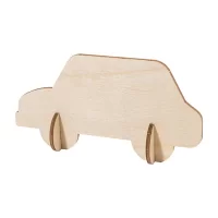 vlastní puzzle pohlednice, auto bílá s potiskem loga - foto 2