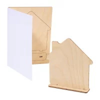 vlastní puzzle pohlednice, dům bílá s potiskem loga - foto 2