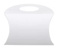 vypouklá krabička bílá s potiskem loga - foto 2