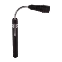 výsuvná baterka černá s potiskem loga - foto 4