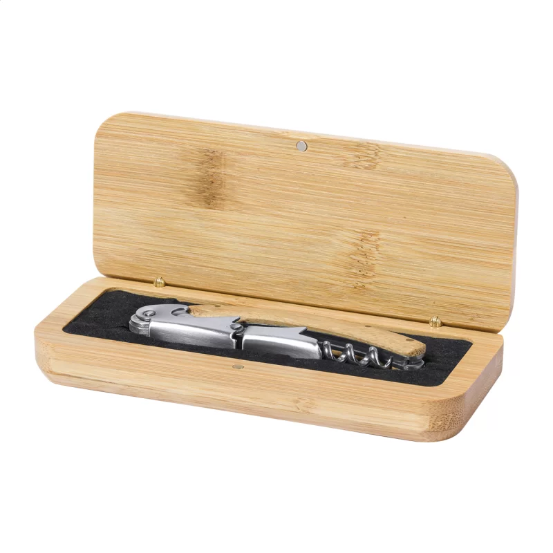 vývrtka přírodní — reklamní předmět s vlastním potiskem vývrtka přírodní s potiskem loga