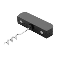 vývrtka s držákem na láhev přírodní s potiskem loga - foto 5