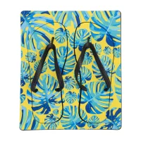 žabky sublimace bílá s potiskem loga