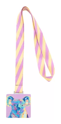 zakázková medaile bílá s potiskem loga