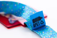 zakázková medaile průhledná červená s potiskem loga - foto 2