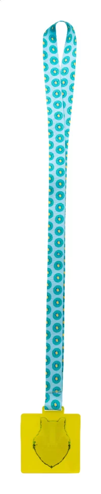 zakázková medaile průhledná žlutá s potiskem loga - foto 3