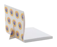 zakázková samolepicí poznámkový blok bílá s potiskem loga - foto 2