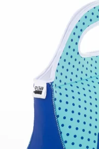 zakázková taška na jídlo z RPET bílá s potiskem loga - foto 4