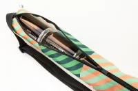 zakázková taška na plechovky z RPET černá s potiskem loga - foto 2