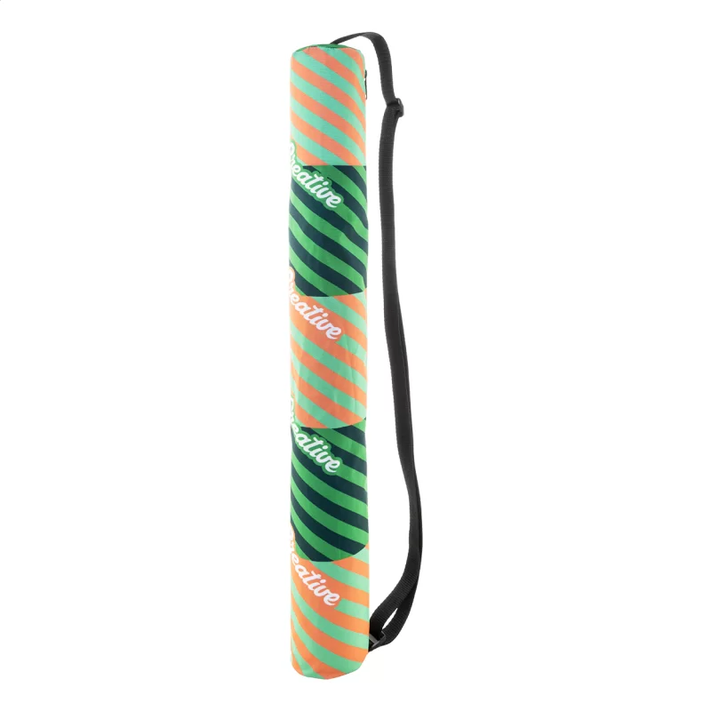 zakázková taška na plechovky z RPET černá s potiskem loga