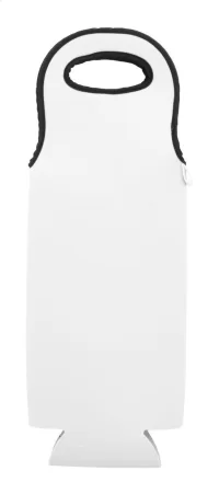 zakázková taška na víno RPET černá s potiskem loga - foto 2