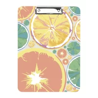 zakázková výroba podložek A4 s klipem bílá s potiskem loga