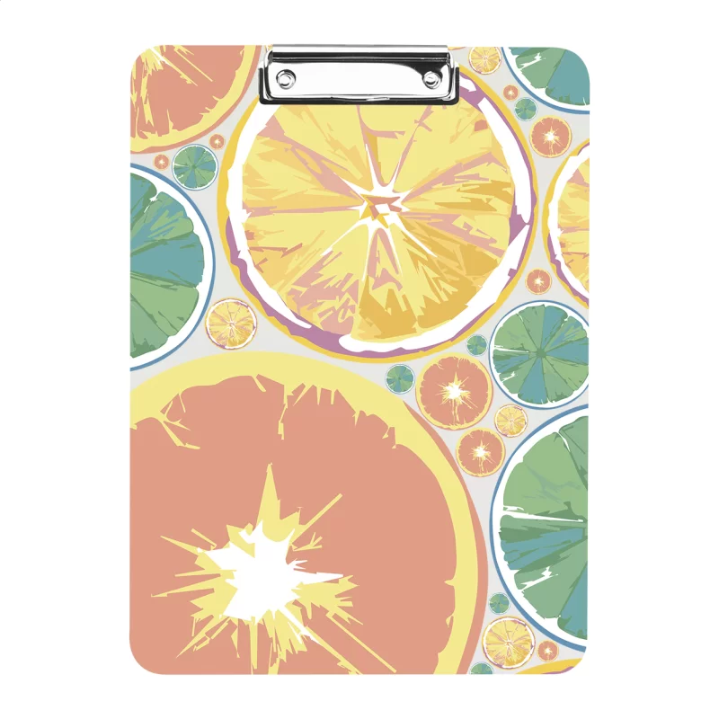 zakázková výroba podložek A4 s klipem bílá — reklamní předmět s vlastním potiskem zakázková výroba podložek A4 s klipem bílá s potiskem loga