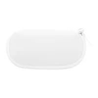 zakázkové pouzdro na sluneční brýle z RPET bílá s potiskem loga - foto 2