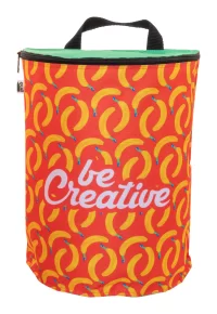 zakázkový chladicí batoh z RPET černá s potiskem loga - foto 5