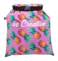 zakázkový pytlík na chleba z RPET bílá s potiskem loga