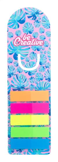 záložka na zakázku bílá s potiskem loga