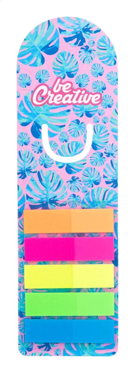 záložka na zakázku bílá s potiskem loga