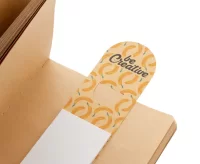 záložka na zakázku přírodní s potiskem loga - foto 4