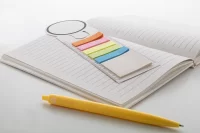 záložka z karton od mléka bílá s potiskem loga - foto 3