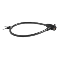 zámek na kolo černá s potiskem loga - foto 2