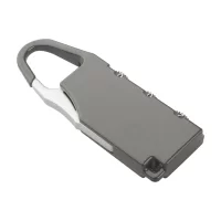 zámek na zavazadlo šedá s potiskem loga - foto 2