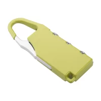 zámek na zavazadlo žlutá s potiskem loga - foto 2