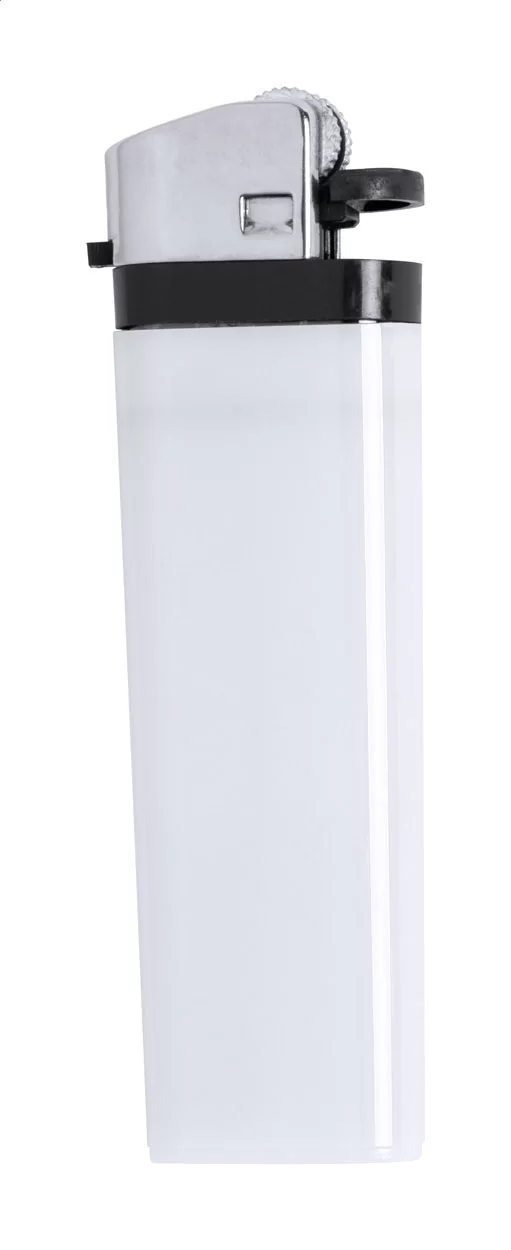 zapalovač bílá — reklamní předmět s vlastním potiskem zapalovač bílá s potiskem loga