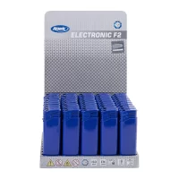 zapalovač modrá s potiskem loga - foto 4