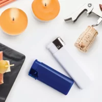 zapalovač oranžová s potiskem loga - foto 2