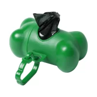 zásobník na pytlíky na odpadky zelená s potiskem loga - foto 2