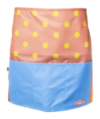 zástěra pro číšníky z RPET na zakázku bílá s potiskem loga - foto 4