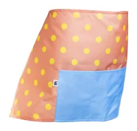 zástěra pro číšníky z RPET na zakázku bílá s potiskem loga - foto 7