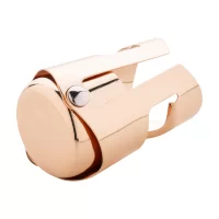 zátka na šampaňské růžová s potiskem loga - foto 2