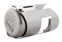 zátka na šampaňské stříbrná s potiskem loga - foto 2