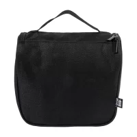 závěsná kosmetická taška z RPET černá s potiskem loga - foto 3