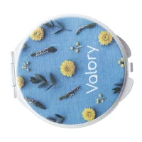 zrcátko stříbrná s potiskem loga - foto 9